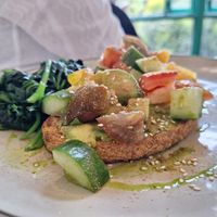Vegan Gluten free on request dish  at Manteiga in Darlinghurst