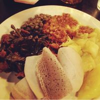 lunch buffet   at Lalibela in New Haven