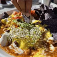 Nachos  at Trilogy Sanctuary in La Jolla