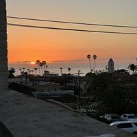 View from our table  at Trilogy Sanctuary in La Jolla