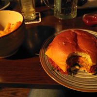 Nico Robin Burger at Baratie Burger & Beer in Hannover