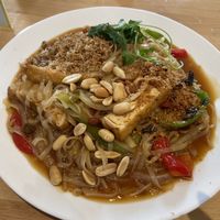 Pad Thai made gluten freee  at VeggiEAT Flagstaff in Flagstaff