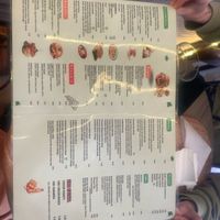 full menu   at Coffee Joint in Birmingham