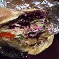 Seitan Döner mit veganer Tahini Soße at M&K Döner in Hamm
