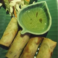 Spring Rolls at Jintana Thai in Bowness-on-windermere