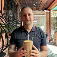 Chocobanano smoothie was so good. at Mandarina in Quetzaltenango