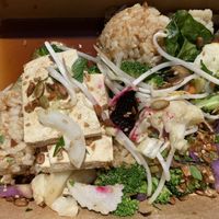 Basic plate at The Kitchen in Orcas Island