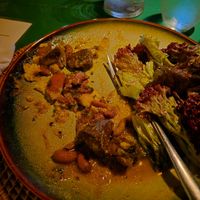 My empty bourguignon plate at Kif Kif - Plant Based Restaurant in Hoi An