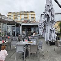 View of bar exterior at Bar le fontane  in Chiavari