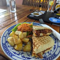 Epic Vegan panini at Epic Arts Cafe in Kampot