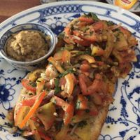 Bruschetta at Epic Arts Cafe in Kampot