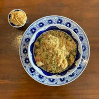 Spiced Couscous Salad - 4$ at Epic Arts Cafe in Kampot