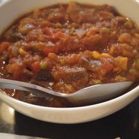 Vegetables curry, it was really nice! at Nirvana Cafe in Luxembourg City