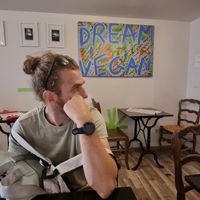 Dream Vegan! at Nirvana Cafe in Luxembourg City