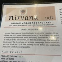   at Nirvana Cafe in Luxembourg City
