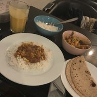 Cauliflower Masala  at Nirvana Cafe in Luxembourg City