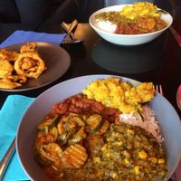 unlimited lunch buffet at Nirvana Cafe in Luxembourg City