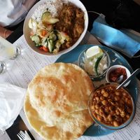 We absolutely love Indian food and tried many but this was definitely the best we've ever had! The owner is really nice and has lots of stories to tell. The menu is very big with l at Nirvana Cafe in Luxembourg City