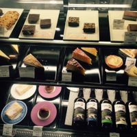 Variety of Raw Vegan Cakes yummmmm at Lafew Teahouse and Kombucha Bar  in Cairns