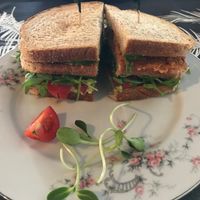 vegan BLT at Lafew Teahouse and Kombucha Bar  in Cairns