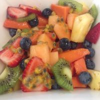 The Large Fruit Salad at Lafew Teahouse and Kombucha Bar  in Cairns