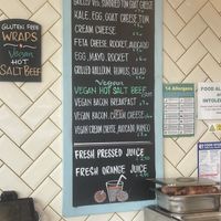 Salt beef   at Freshbake Bagel  in London