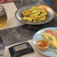 Califlours and summer rolls at Ravioleria Amo Dim Sum  in Verona