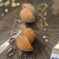 Chocolate mochis at Ravioleria Amo Dim Sum  in Verona