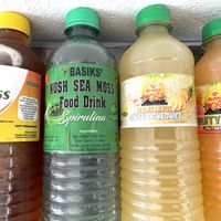 Various sea moss drinks   at 7 Basiks  in Kingston