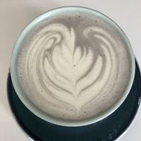Tasty sesame latte   at La maison du Poke Bowl in Ile-de-france