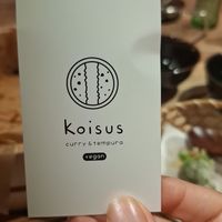  at Koisus Vegan Curry & Tempura in Osaka