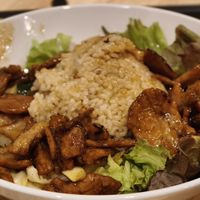 Bbq soy meat at Vege Kitchen KelaKela in Osaka