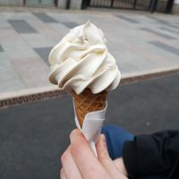 Vegan ice cream at GoodShop in Vaxjo