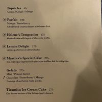 Menu  at Naturellement Garden Cafe in Viluppuram