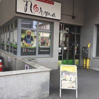 Outside at Norma in Maribor