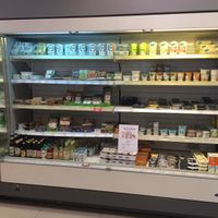 Vegan cheeses, burgers etc at Norma in Maribor