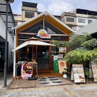 Exterior of restaurant   at Morning sugar in Bangkok
