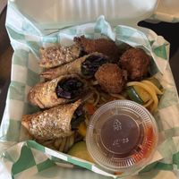 Jungle Hibachi Noodles  at The Green Ape Gourmet Vegan in Chicago