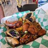 jungle hibachi at The Green Ape Gourmet Vegan in Chicago