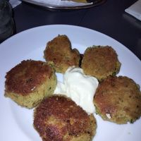 Polpette di ceci #Veganuary at La Colubrina in Milan