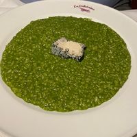 Risotto al cavolo nero  at La Colubrina in Milan