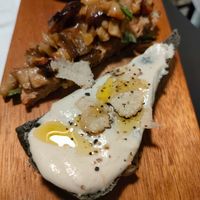 Bruschette at La Colubrina in Milan