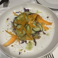 Fresh appetizer   at La Colubrina in Milan