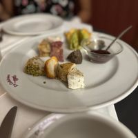 Amazing cheese platter  at La Colubrina in Milan