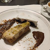 Three desserts 🤤 at La Colubrina in Milan