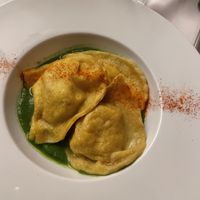 Ravioli antipasti  at La Colubrina in Milan