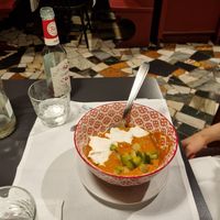 Gazpacho at La Colubrina in Milan
