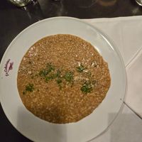 Ugly but tasty risotto at La Colubrina in Milan