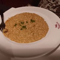 Risotto at La Colubrina in Milan