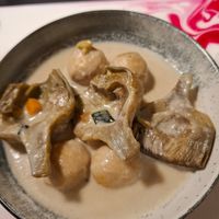 Artichoke stew at La Colubrina in Milan